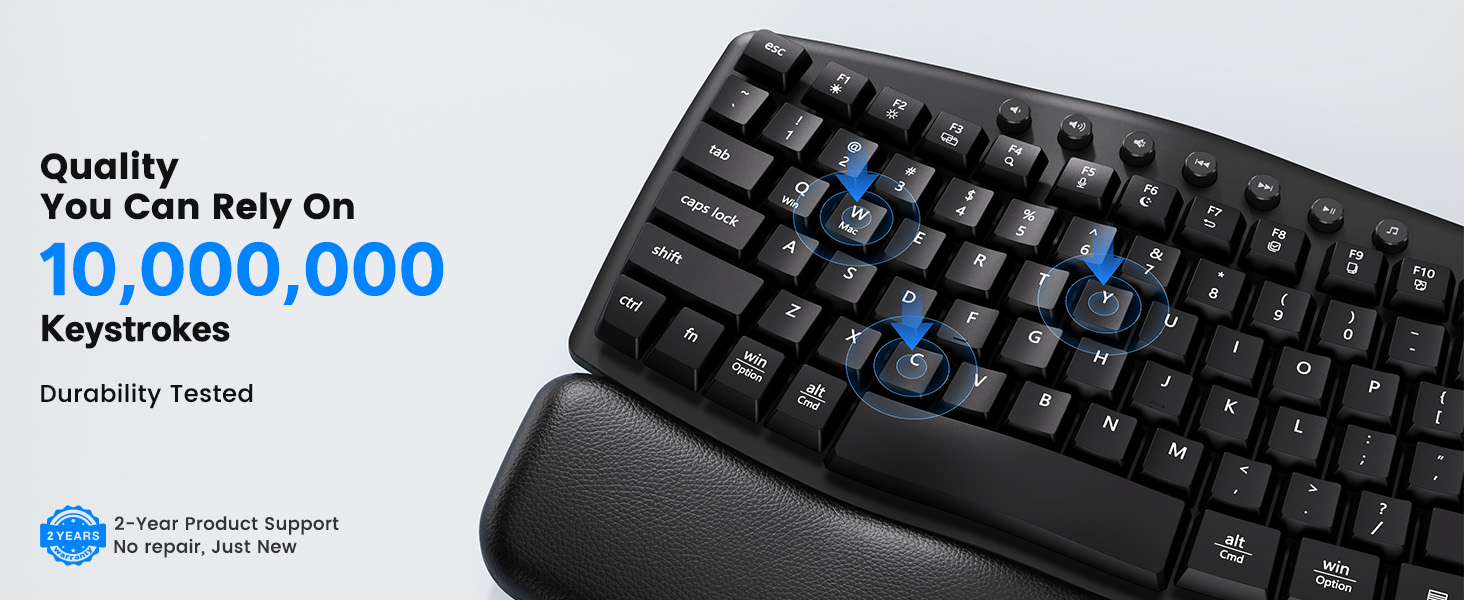ergonomic keyboard &amp;amp; mouse