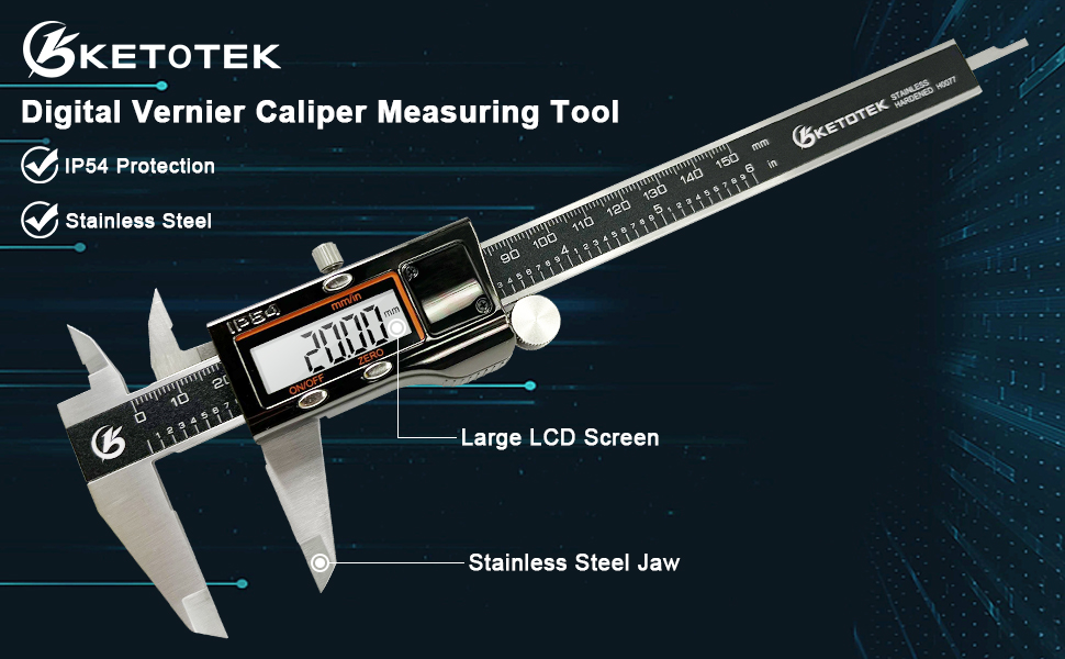 Waterproof calipers