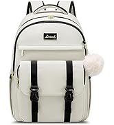 LOVEVOOK Cute Backpack Purse for 14-16 Year Olds, Fit 15.6 Inch Laptop Fashion Backpack for Women...