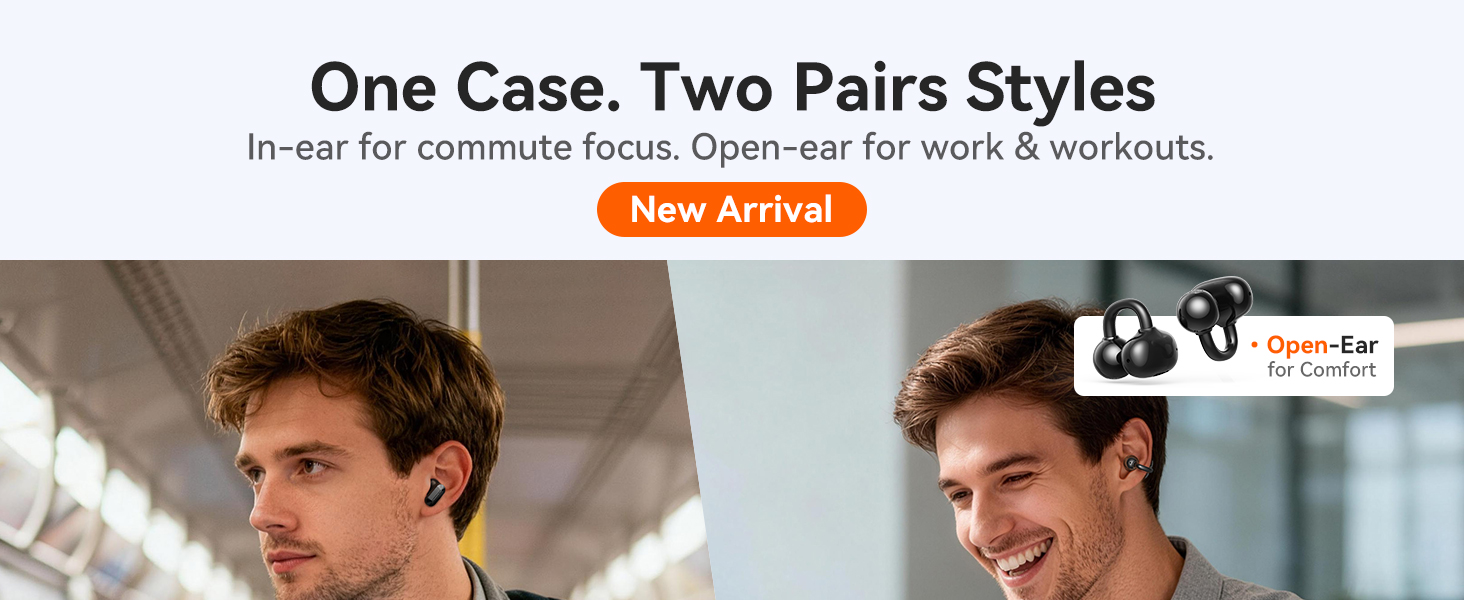 open ear earbuds