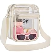 USPECLARE Clear Bag for Stadium Events Clear Messenger Bag for Men and Women