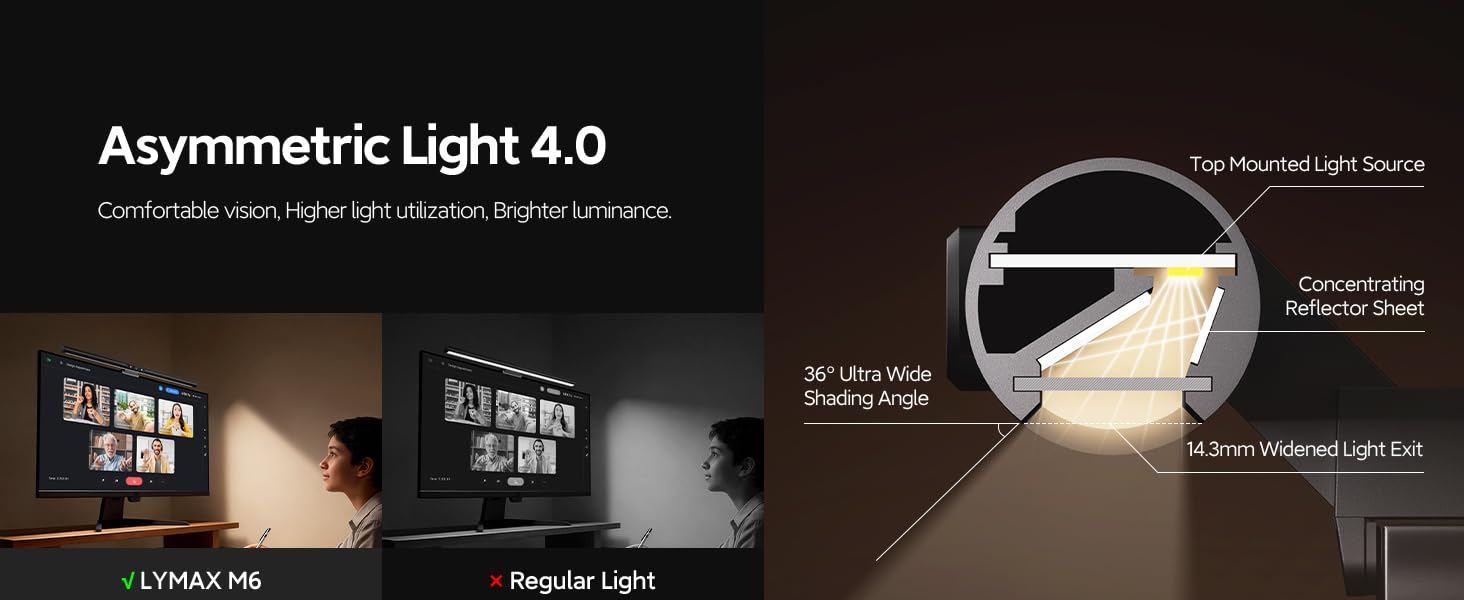 LYMAX monitor light M6