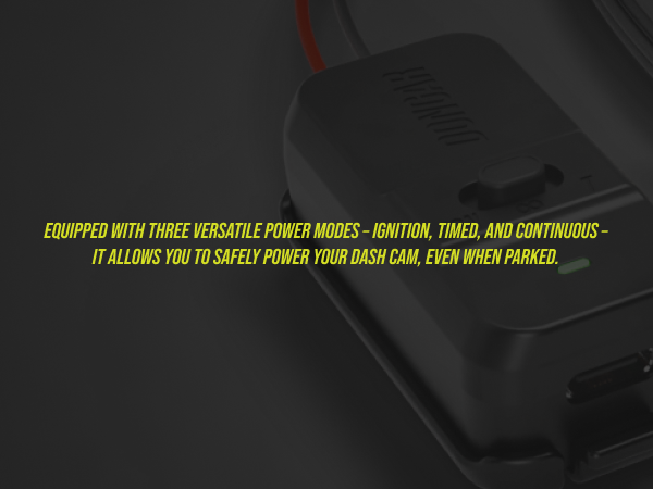 Dongar PRO Parking Mode Dash Cam Power Adapter