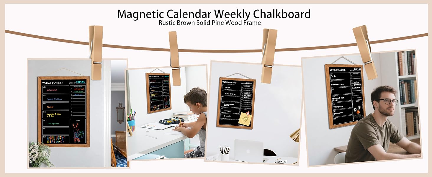 Blackboard Magnetic Surface Blackboard Calendar Chalkboard Blackboard