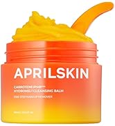 APRILSKIN Carrotene IPMP Hydromelt Cleansing Balm, 3.04 fl.oz, Noncomedogenic, Grapefruit Peel Oi...