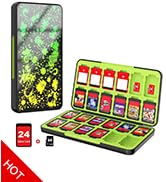 MoKo 24 Game Card Case Compatible with Nintendo Switch OLED Model/Switch/Switch Lite, Switch Game...