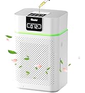 Air Purifier for Home Large Room, VEWIOR HEPA Air Cleaner with Air Quality Light and Essential Di...