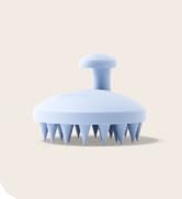 SXNSE - Revive Silicone Scalp Massager, Arctic - Manual Hair &amp; Scalp Scrubber for Dandruff, Build...