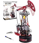 ROKR Industrial City Series-3D Puzzle Oil Pump Jack,3.5H Build Time,Motorized&amp;LED Lighting,Modula...
