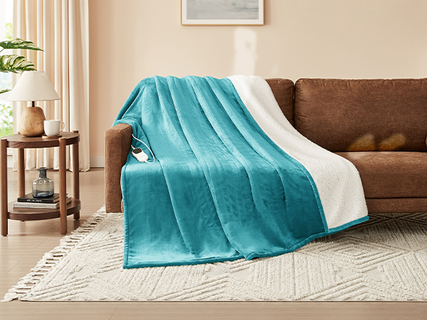 The fabric is very soft,thicker than normal blankets