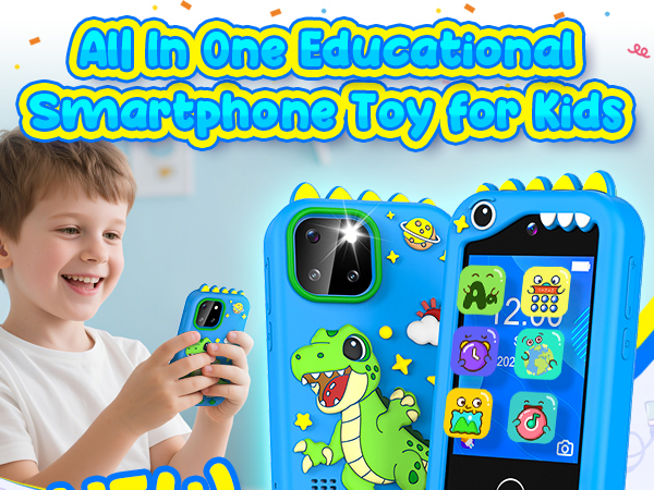 All in one Eaucational Smartphone Toy for Kids