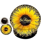 DINKY Ergonomic Mouse Pads, Cute Mouse Pad with Wrist Rest Support Gel, Non-Slip PU Base Mouse Ma...