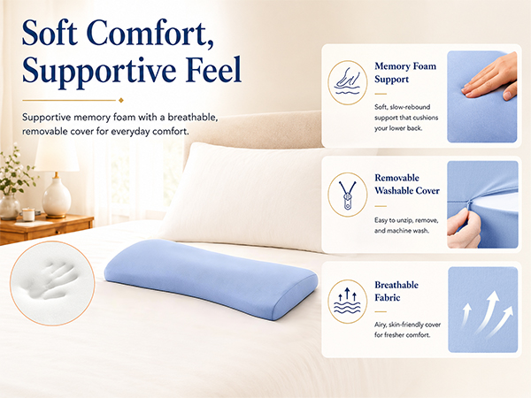 Lumbar Pillow for Sleeping
