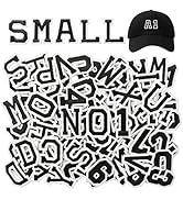 108PCS Iron on Letters and Numbers 1.38 inch Embroidered Letter Patches, A-Z &amp; 0-9 Alphabet Appli...