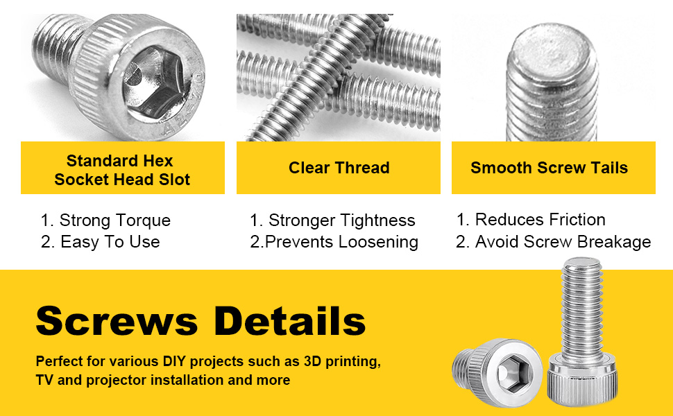 socket head screw details