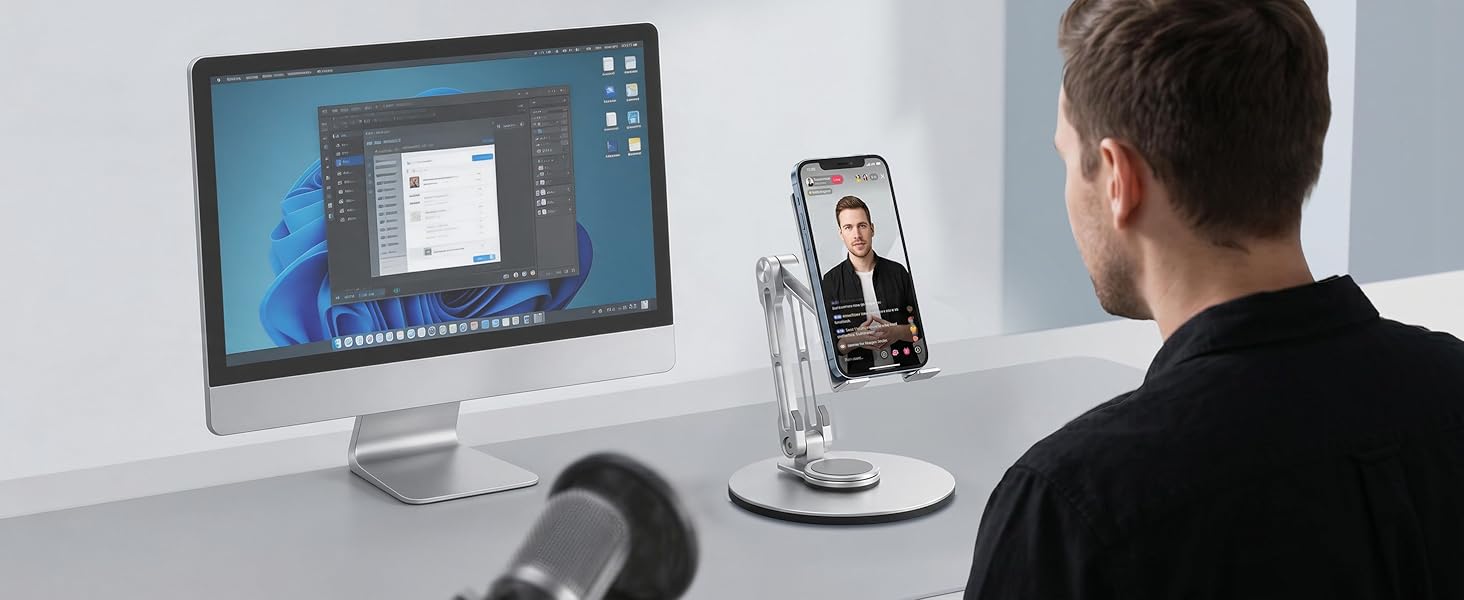 tablet desktop holder