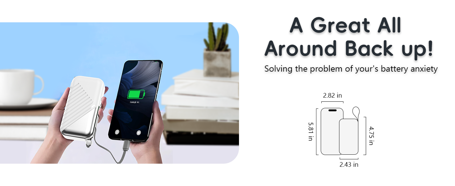 cell phone battery charger portable