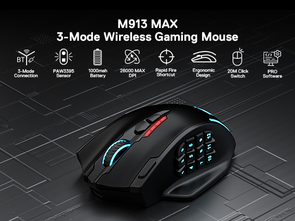 m913 gaming mouse