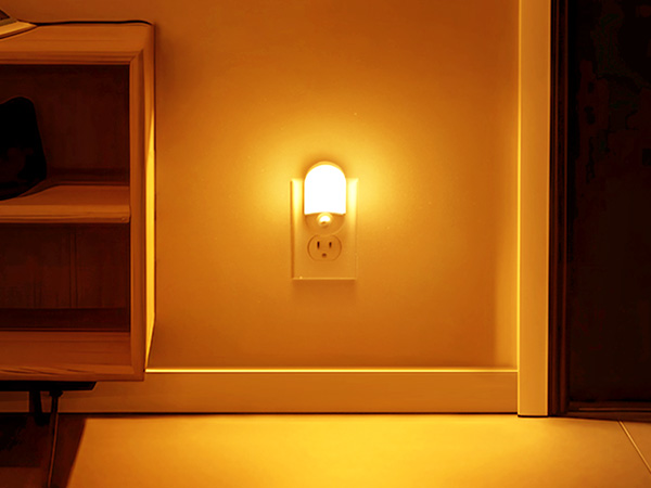 amber motion sensor night light