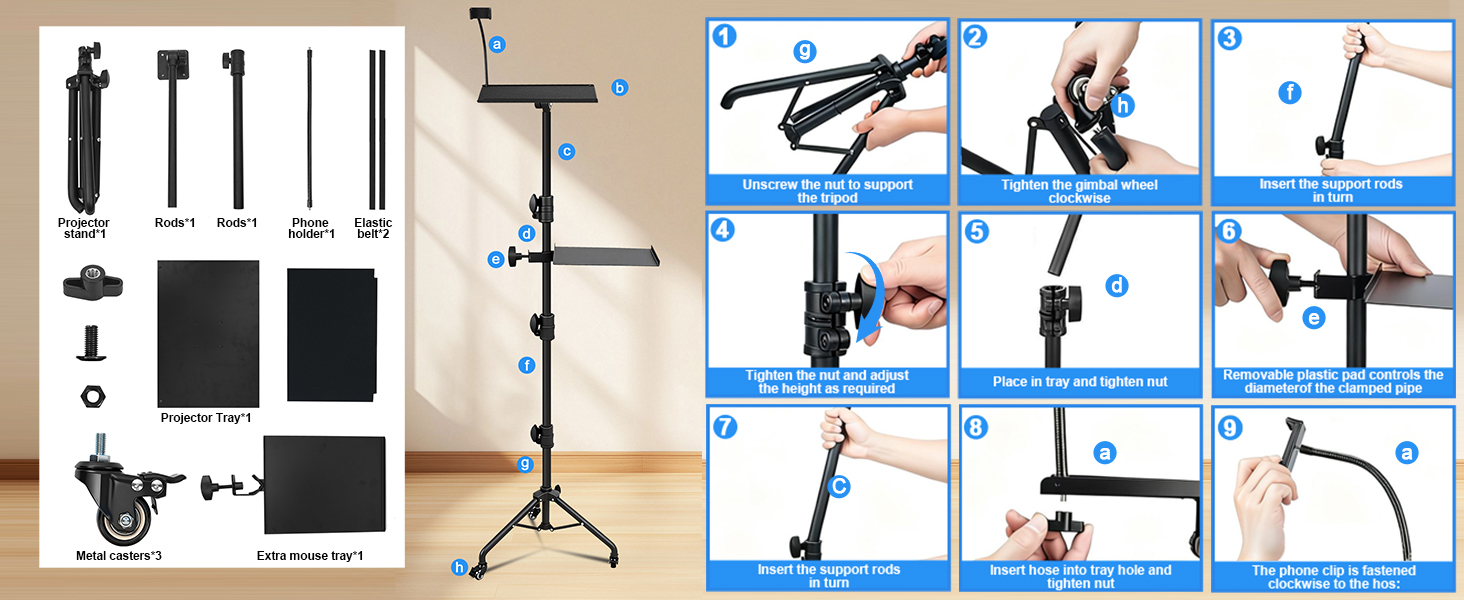 projector stand tripod