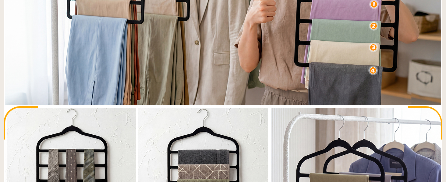 velvet pants hanger