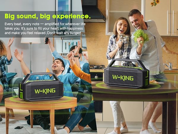 bluetooth speaker w-king