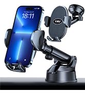 YRU Car Phone Holder Mount,[Bumpy Road Stable] Dashboard Cell Phone holder