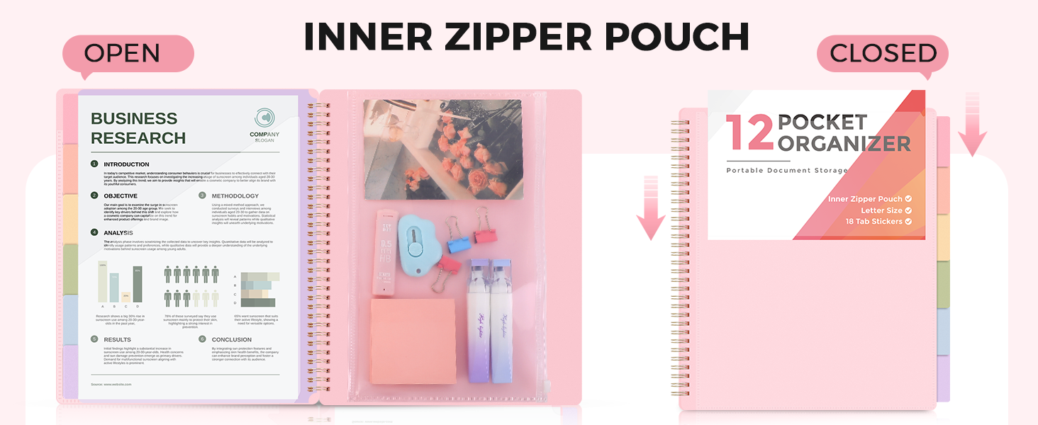 pocket organizer