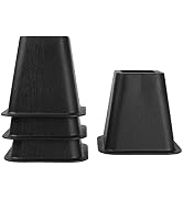 Kyrieval 6 inch Bed Risers Heavy Duty Couch Risers Non-Slip Raisers Blocks Furniture Leg Extender...
