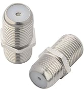 BOOBRIE TV Cable Connector Female to Female coaxial Connector RG6 Coax Extension Adapter Couplers...