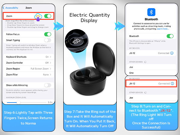 scrolling ring for iphone