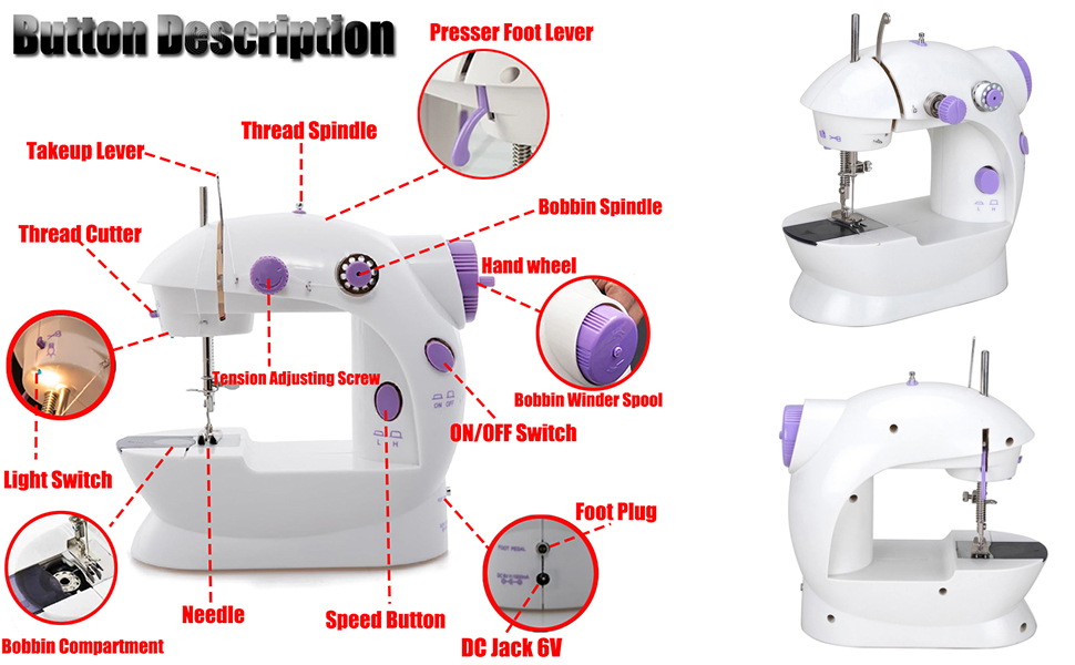 Kucehiup Mini Sewing Machine