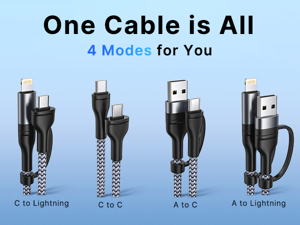 4in1 charging cable
