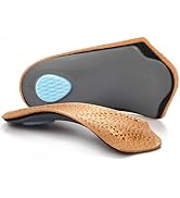 Arch Support Insoles for Women/Men, 3/4 Plantar Fasciitis Insoles High Arch Supports Shoe Insoles...