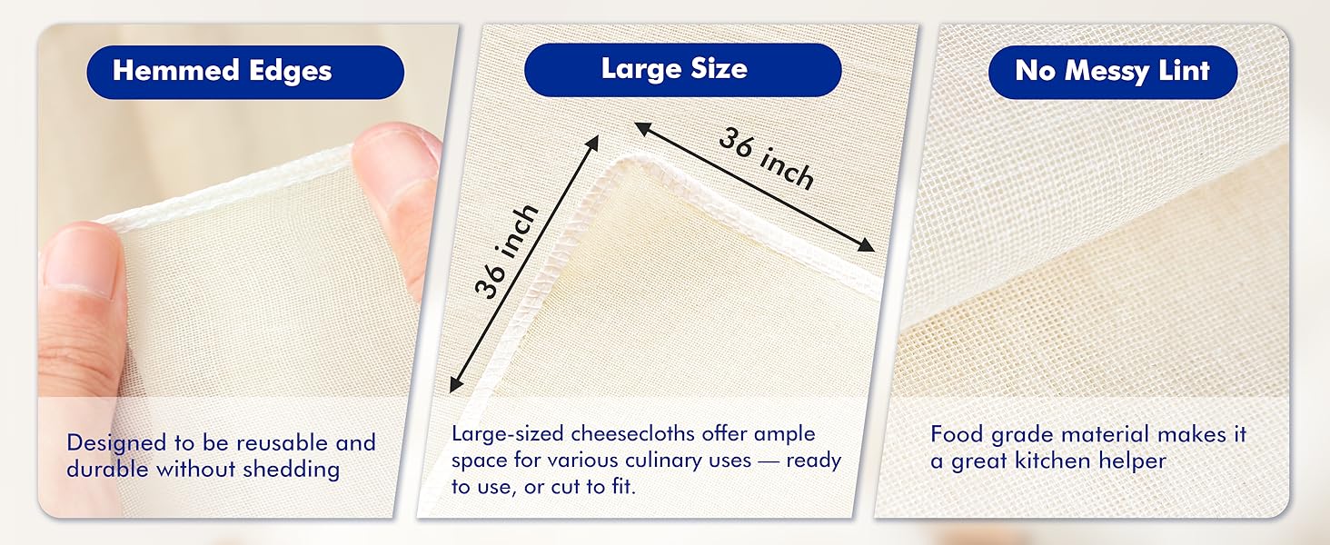 cheese cloths