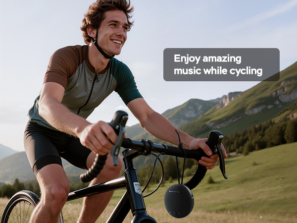 Enjoy amazing music while cycling