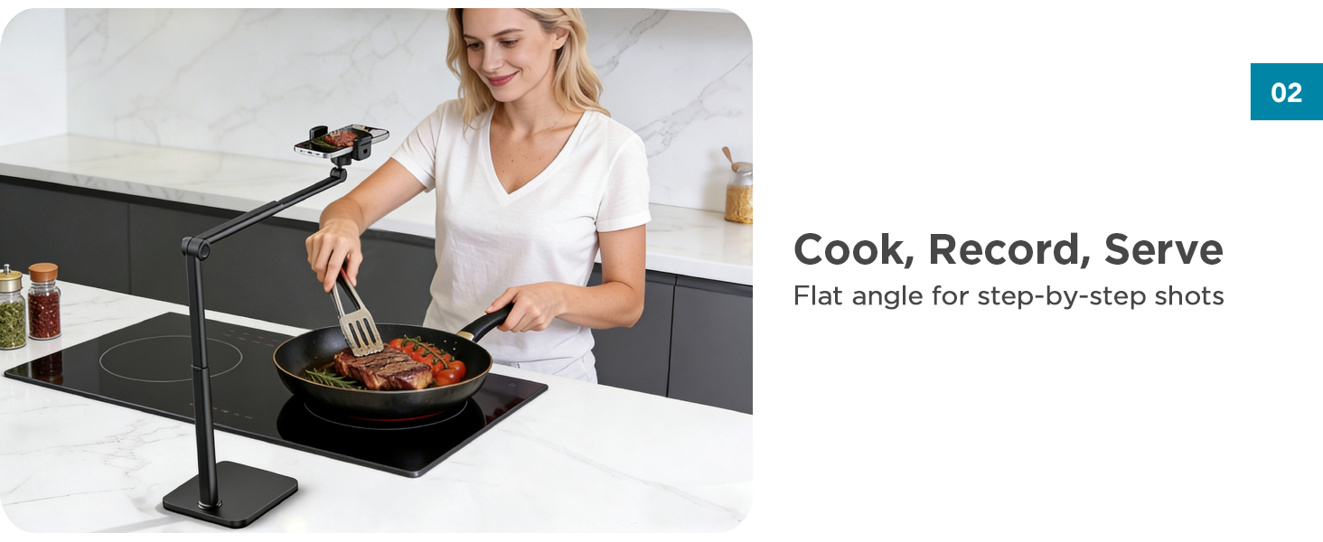 overhead phone stand