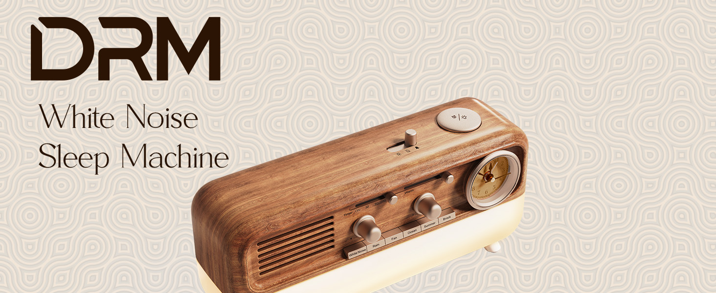 DRM white noise sleep machine
