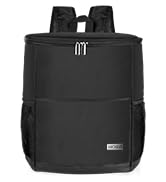 Insulated Cooler Backpack Outdoor - Leak Proof Backpack Cooler 30 Cans, Waterproof Lightweight Co...