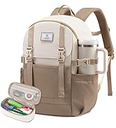 LOVEVOOK School Backpack for Teen Girls, Waterproof Travel College Bookbag for Middle High School...