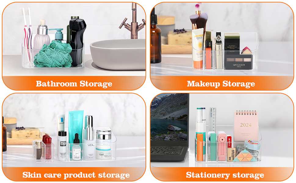 Clear Makeup Tray Holder 5