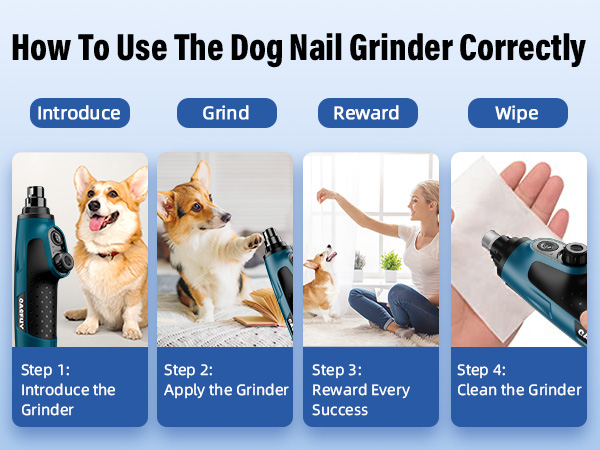 Correct usage steps