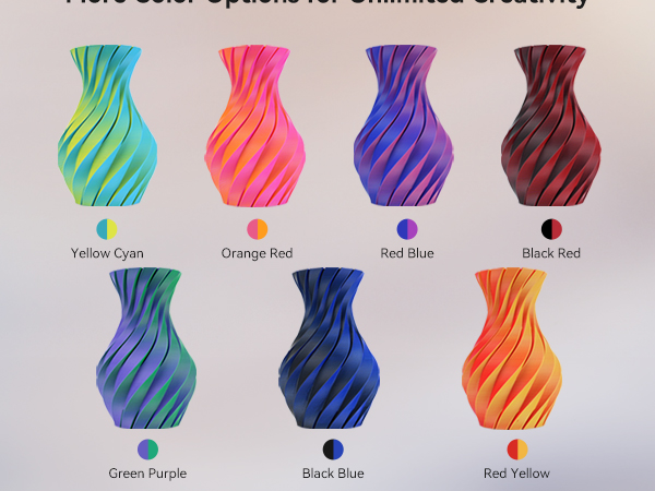 dual color pla matte