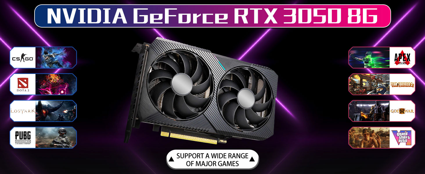 NVIDIA GeForce RTX3050 8G