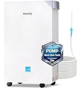 AEOCKY 4500 Sq.Ft Energy Star Most Efficient 2025 Dehumidifier with Pump, Max 80 Pint/Day Smart C...
