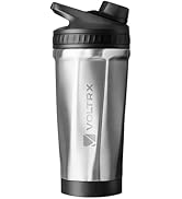 VOLTRX ChillMix Shaker Bottle Insulated Stainless Steel - USB C Rechargeable Electric Protein Sha...