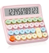 PIAMIG Desktop Calculator with Large LCD Display, 12 Digits Big Button Easy to Use Auto Power Off...