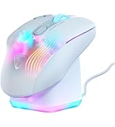 Turtle Beach Kone XP Air Wireless Customizable Ergonomic RGB Gaming Mouse, Bluetooth, 19K DPI Opt...