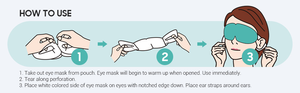 Steam eye mask