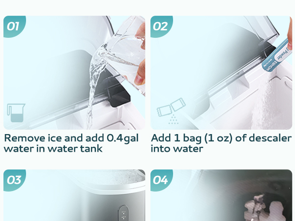 Ice Maker Cleaner &amp; Descaler